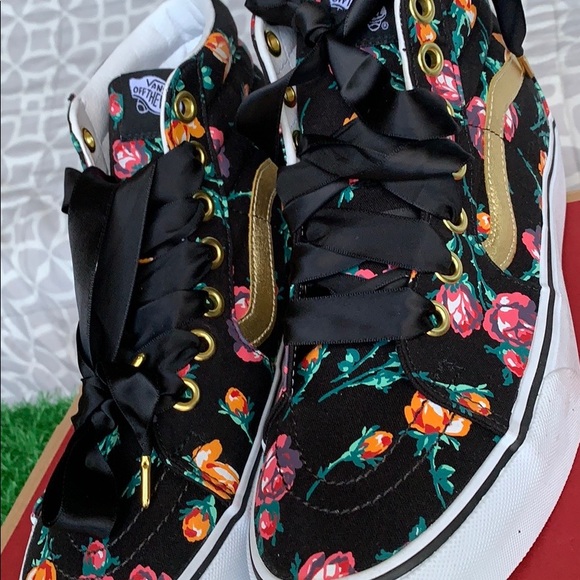 VANS SK8-Hi PLATFORM 2 Oversized Lace Floral/Tr M - Picture 10 of 16
